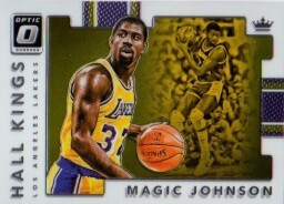 2017-18 Panini Donruss Optic Hall Kings #7 Magic Johnson - Lakers